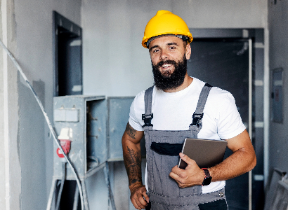 Temporärbüro Installateur